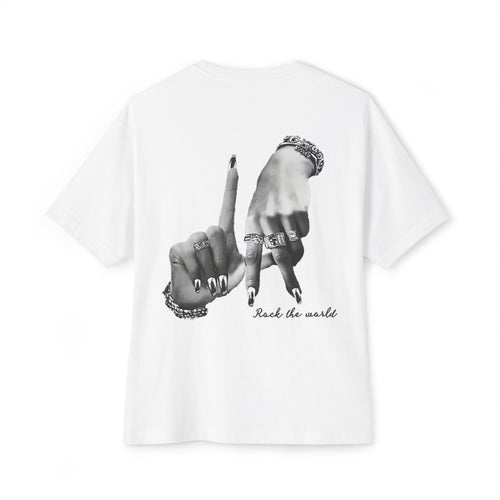 Graphic Tee — Black Lips & ‘Rock the World’ Hand Skull Ring Design